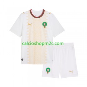 Marocco Bambino Maglia Trasferta 2026 Manica Corta